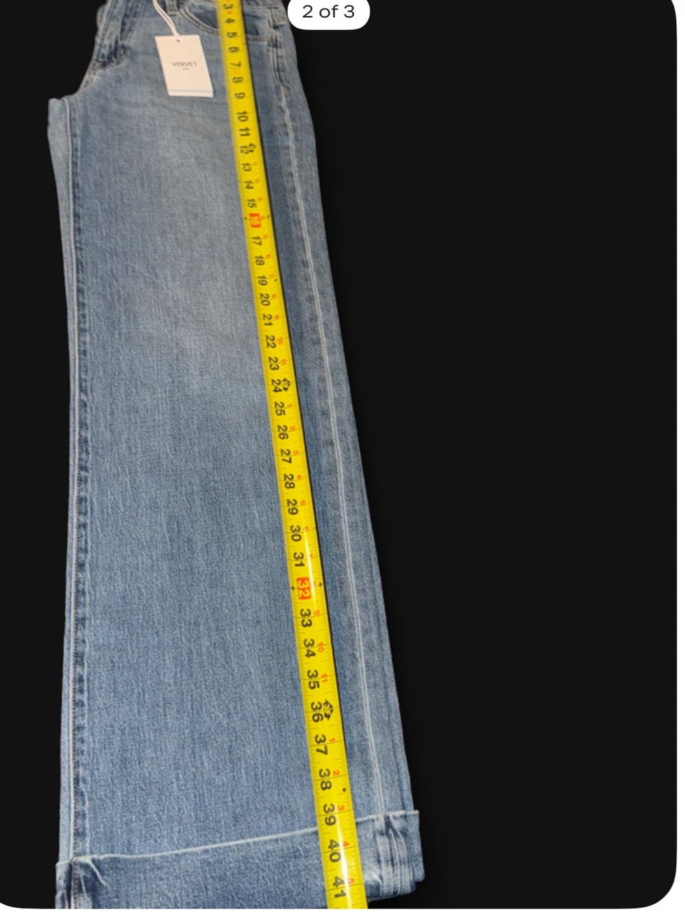 Vervet by Flying Monkey Light Blue Straight-Leg Jeans - Picture 2 of 4